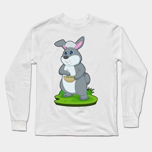 Rabbit Chef Bowl Long Sleeve T-Shirt